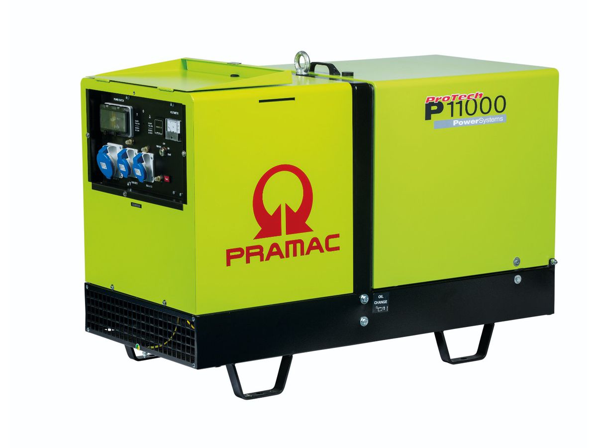 PRAMAC Stromerzeuger  P 11000, Diesel SYA ISO 230V, E-Start