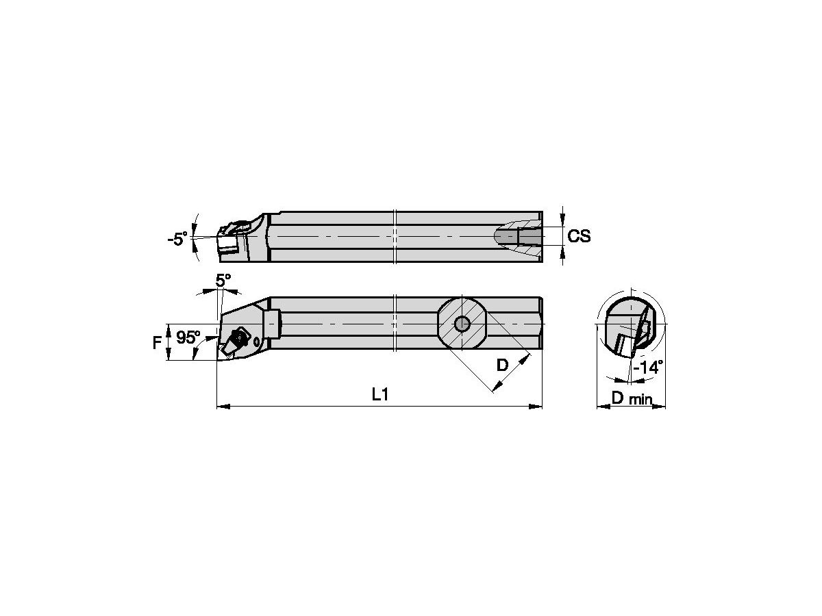 KENNAMETAL Top Notch C-Klemmung Für Kera