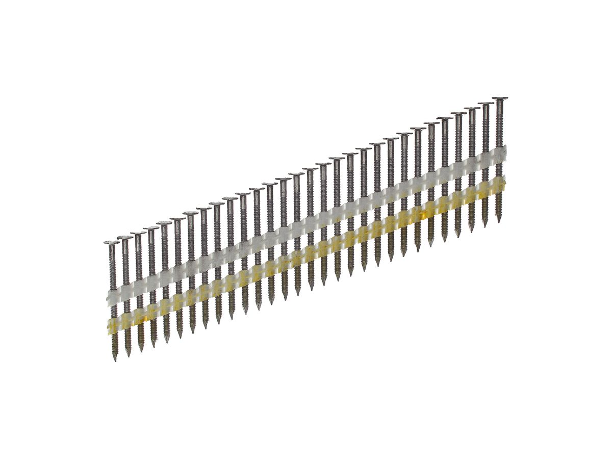 MILWAUKEE Rundkopf-Nägel 20° 7,4x3,1x75 mm, Ringschaft verzinkt