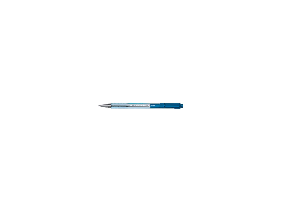 PILOT Kugelschreiber BP-S MATIC 2026003 F Druckmechanik blau