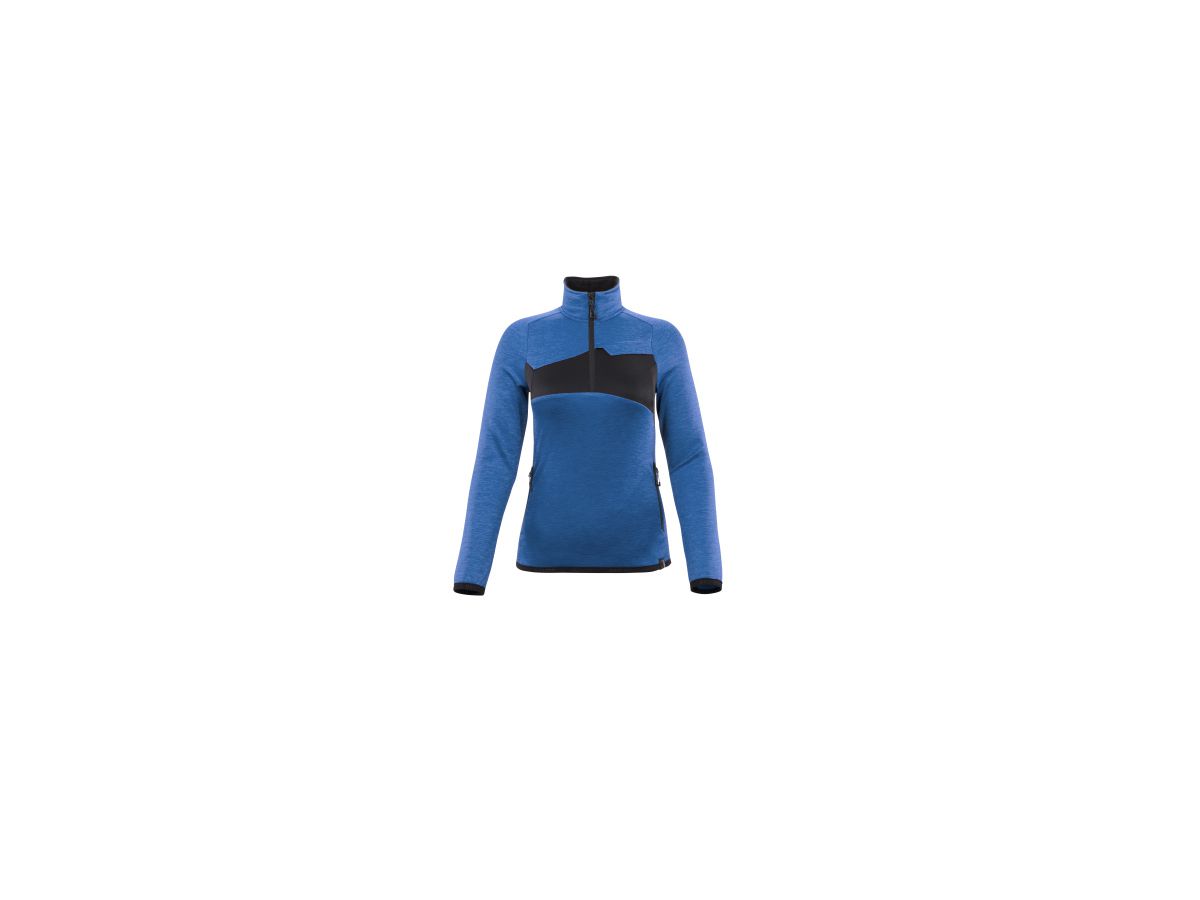 MASCOT Damenfleecejacke 18053-316 ACCELERATE azurblau/schwarzblau, Gr. M