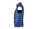 JN Mens Quilted Down Vest JN1080 100%PES, ink/black, Größe 3XL