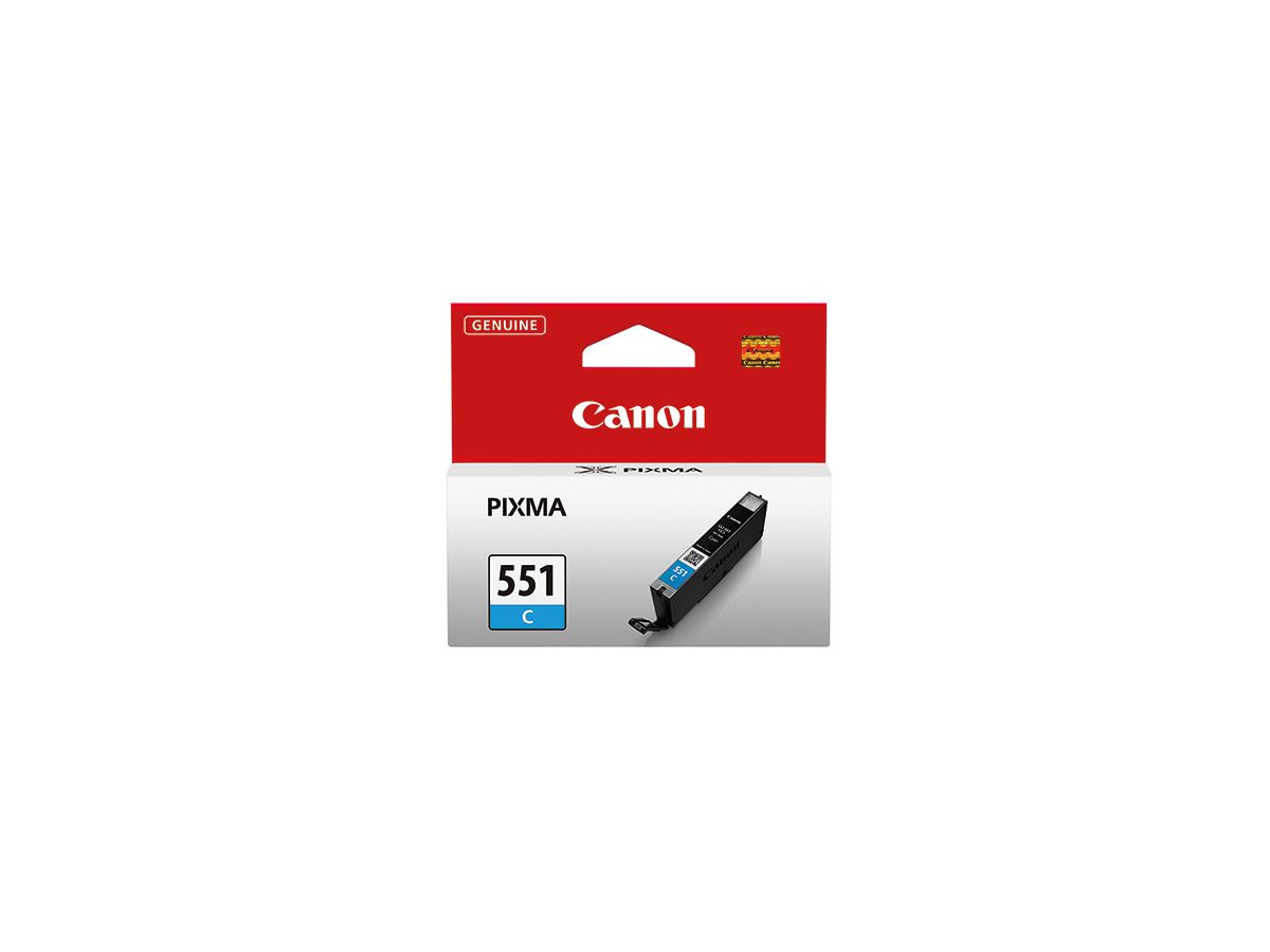 Canon Tintenpatrone CLI551C 6509B001 7ml cyan