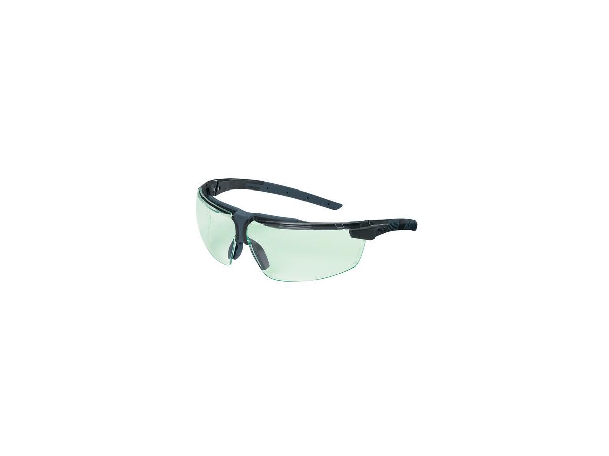 uvex i-3 Schutzbrille 9190.880 schwarz/anthrazit PC leicht grün/UV 5-