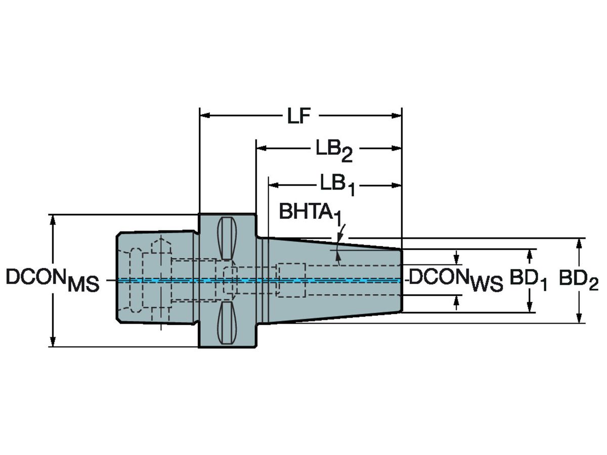 COROMANT Capto auf Schrumpffutter C4-391.19-06075