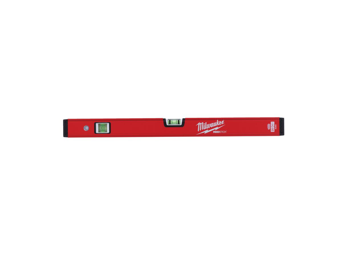 MILWAUKEE Wasserwaage REDSTICK Compact 60 cm lang nicht magnetisch