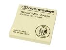 Soennecken Haftnotiz Z-Notes 5828 75x75mm 100Blatt gelb