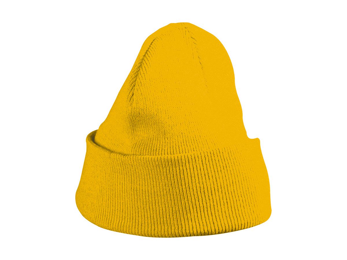 mb Knitted Cap for Kids MB7501 100%PAC, gold-yellow, Größe one size