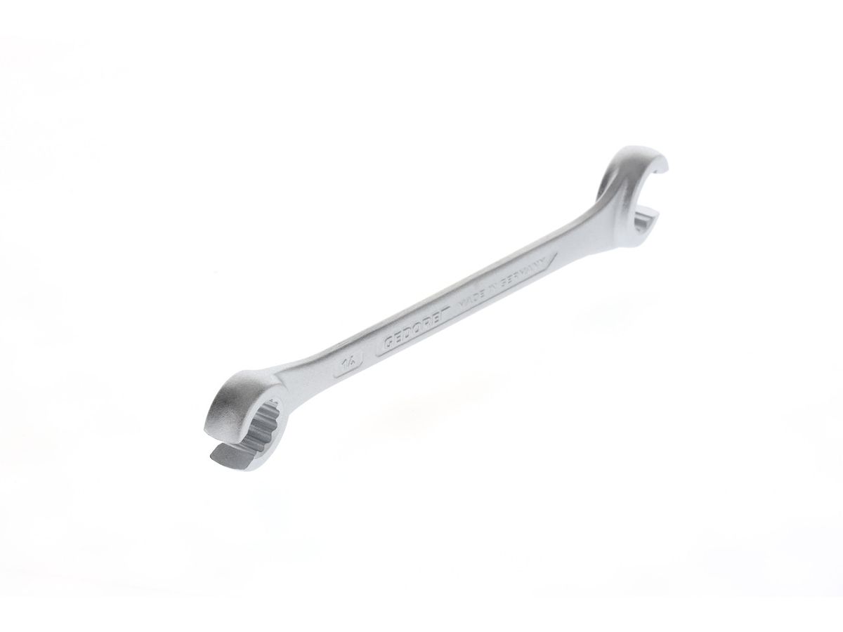 Double ring spanner open 14x17mm Gedore