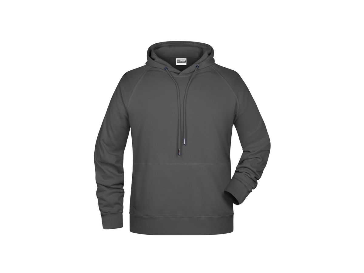 JN Men's Hoody 8024 graphite, Größe 3XL