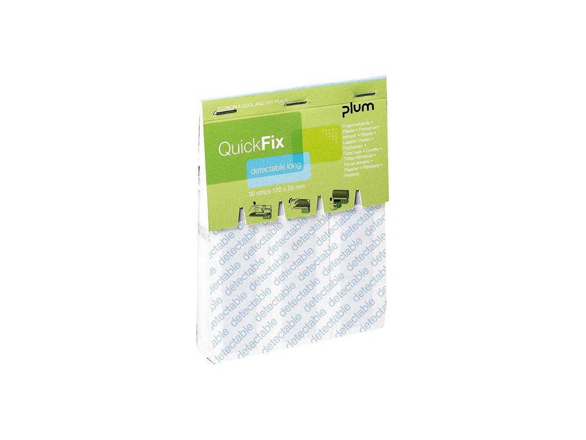 PLUM QuickFix Nachfüllpack 30 Pflaster, blau