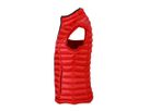 JN Ladies Quilted Down Vest JN1079 100%PES, red/black, Größe S