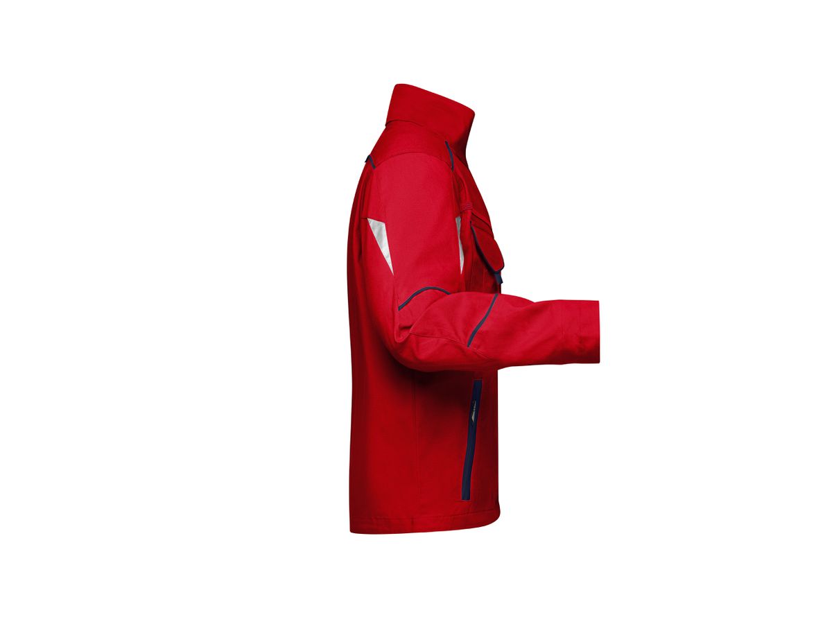 JN Workwear Jacket - COLOR - JN849 red/navy, Größe XXL
