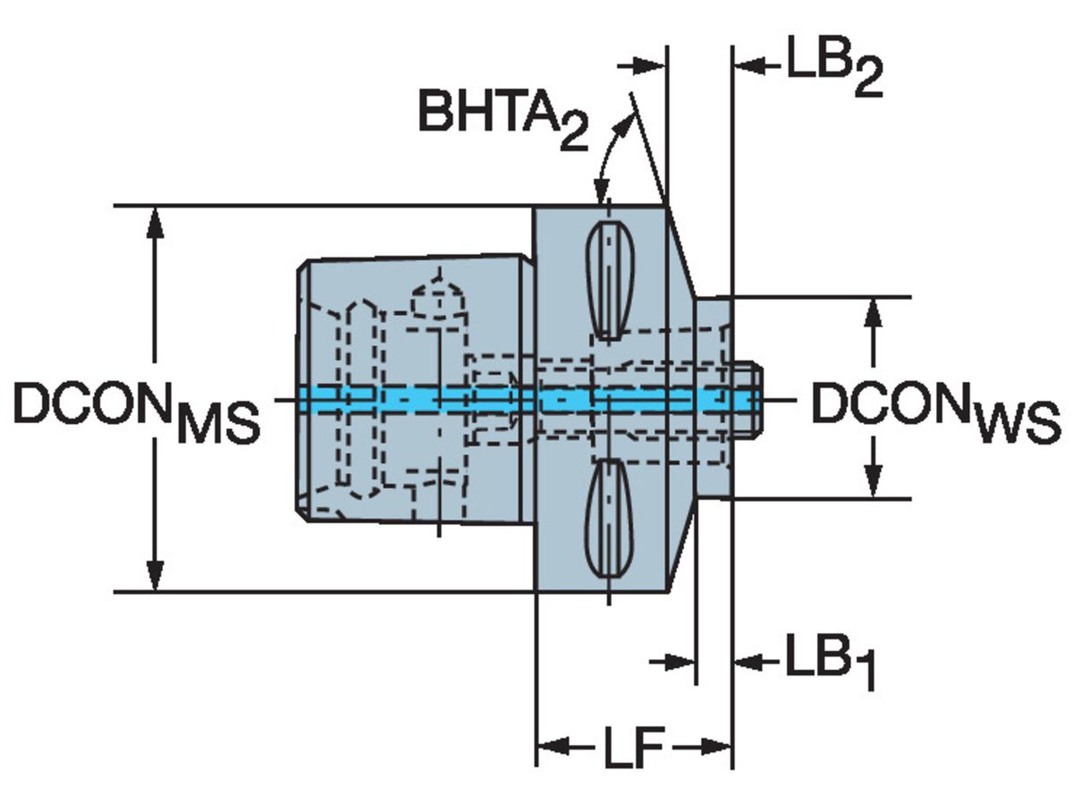 COROMANT Capto Reduzieradapter C10-391.02-80065