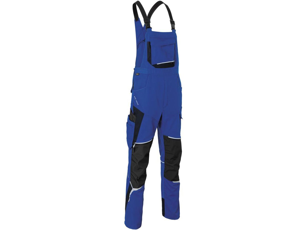 KÜBLER BODYFORCE Latzhose kbl.blau/schwarz, Gr. 66