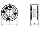 KENNAMETAL RNGJ1204M0SNGDXKCMP30 RODEKA IC12 MILLING INSERT