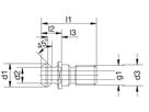 Aantrekbout ISO 7388II B SK40-M16 inwend ige koeling HAIMER