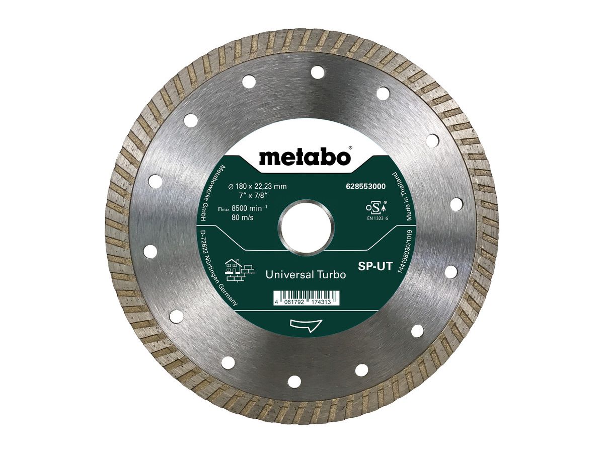METABO Diamanttrennscheibe SP-UT 180x22,23 mm