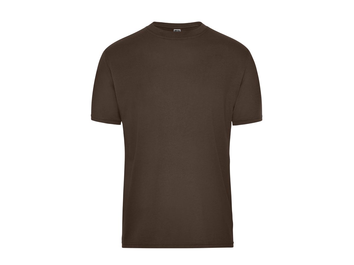JN Herren Workwear  T-Shirt JN1808 brown, Größe XL