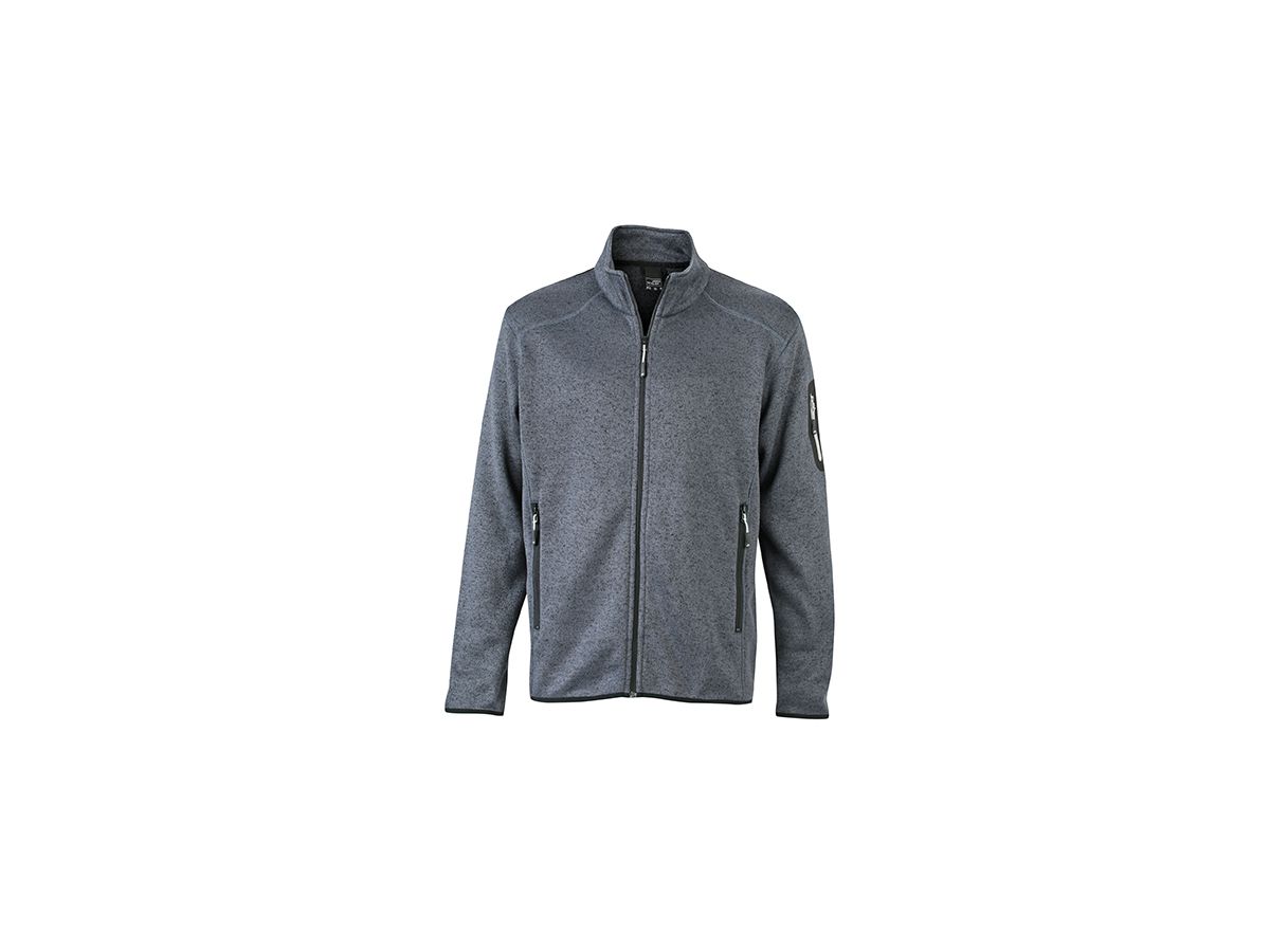 JN Mens Knitted Fleece Jacket JN762