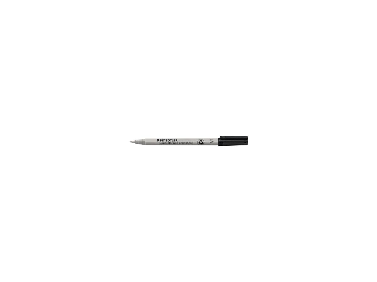 STAEDTLER Folienschreiber Lumocolor 311-9 0,4mm non-permanent schwarz