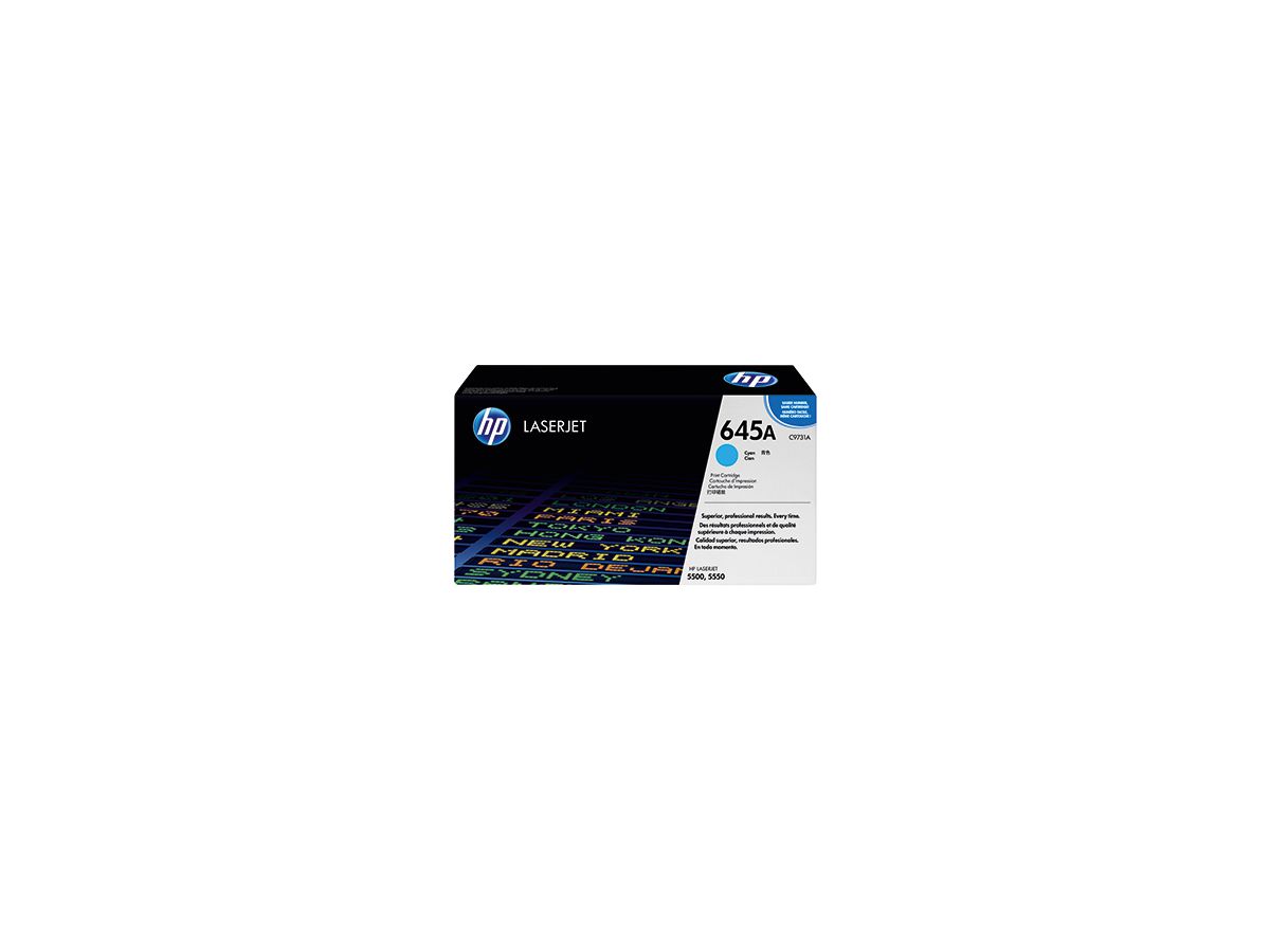 HP Toner C9731A 645A 12.000Seiten cyan