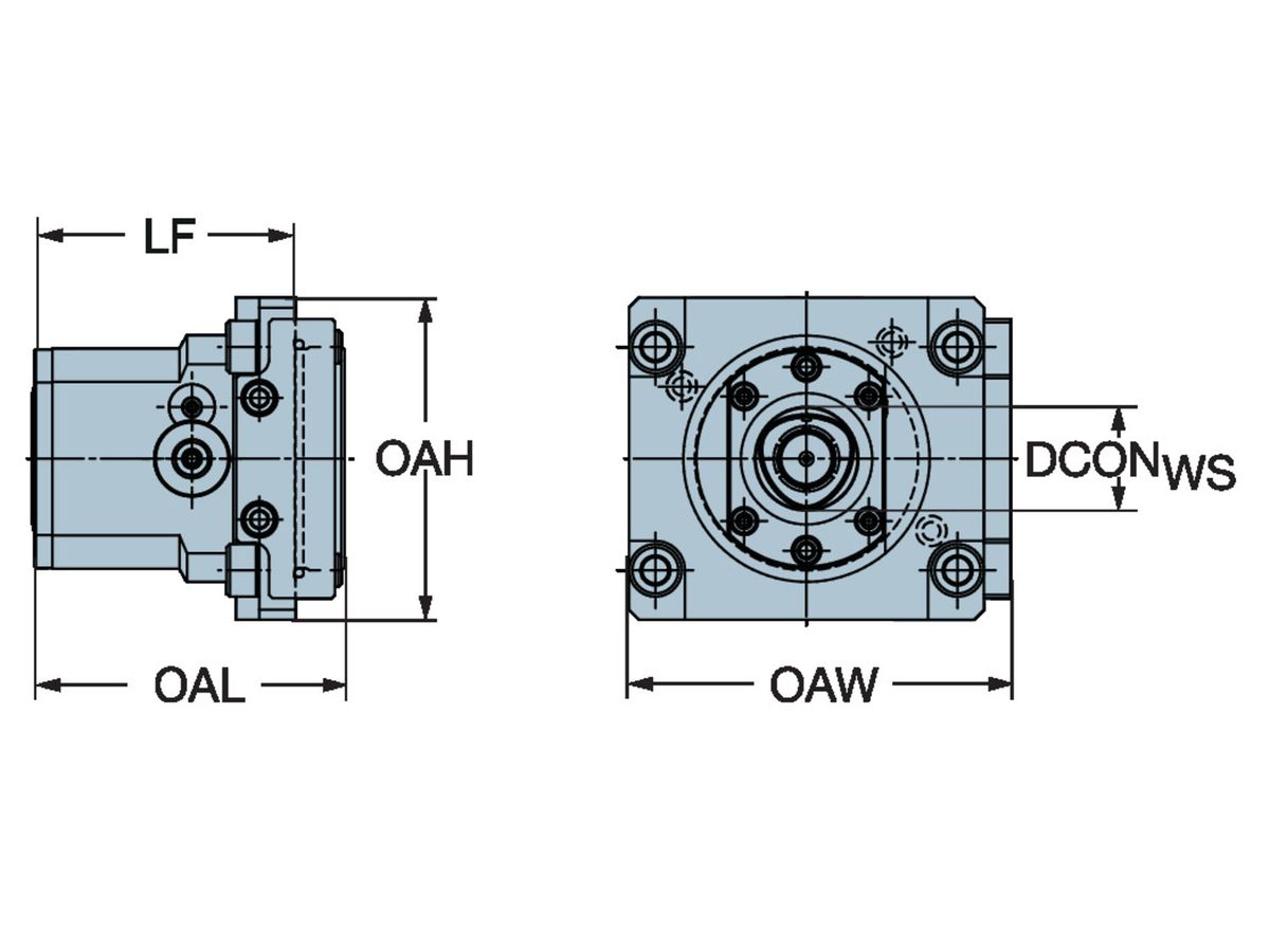 COROMANT Manuelle Spanneinheit für EMAG Maschinen C4-TRE-EM68B-ET