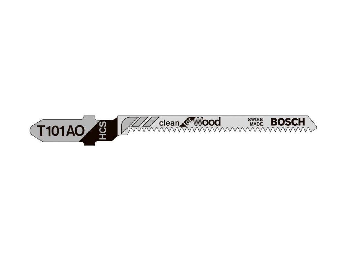 Jig saw blade à 5 pc T 101 AO Bosch
