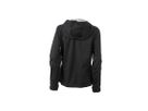 JN Ladies Outdoor Jacket JN1097 100%PES, black/silver, Größe S