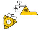 COROMANT T-Max U-Lock Wendeplatte R166.0L-11VW01-0014125