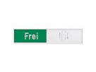 FRA Frei-Besetz-Anzeige deutsch 102x27,4mm al selbstkl. BS0117