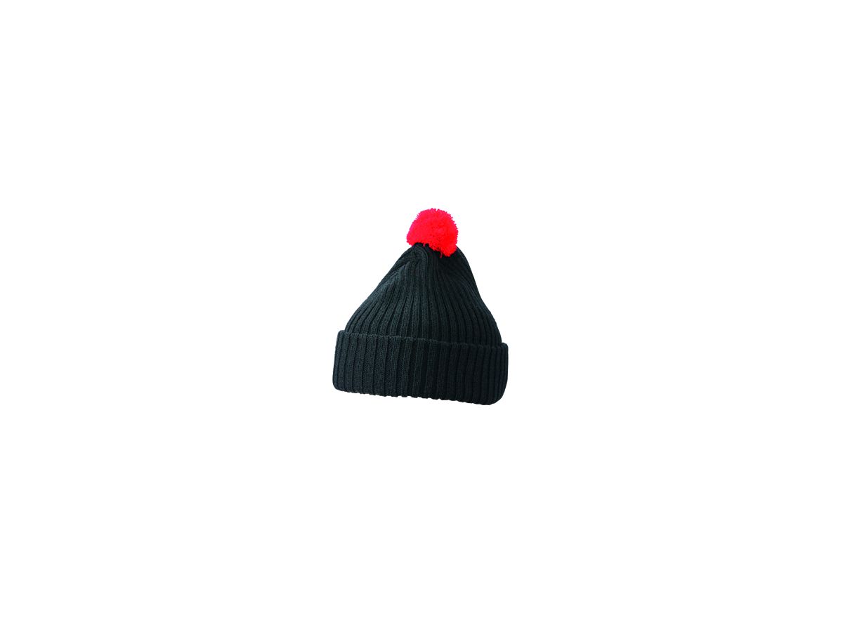 mb Knitted Cap with Pompon MB7540