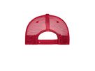 mb 5 Panel Retro Mesh Cap MB6550 red/red, Größe one size