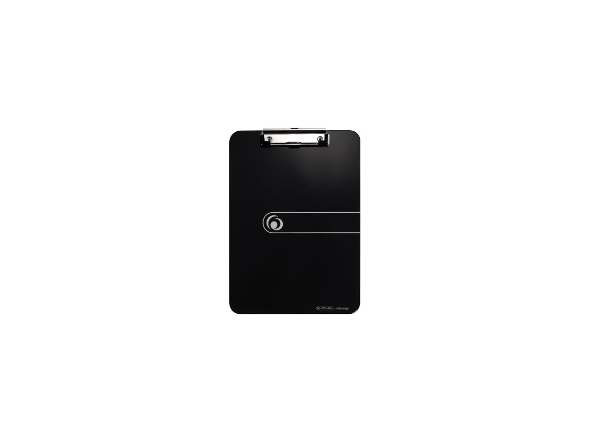 Herlitz Klemmbrett 11205663 DIN A4 PS opak schwarz