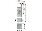 SECO MDT-Klemmhalter CFTL1616M03