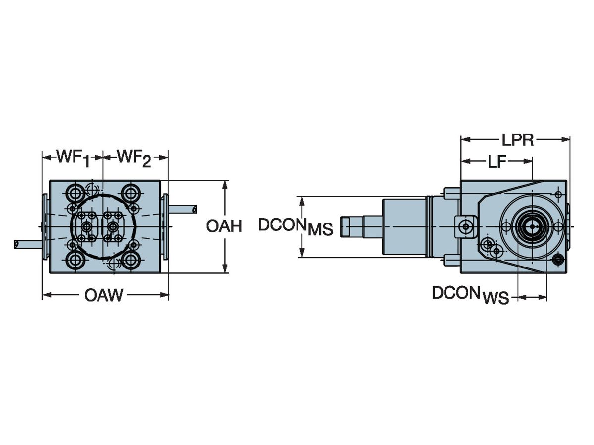 COROMANT Angetriebener Werkzeughalter f