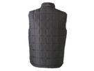 JN Mens Padded Light Weight Vest JN1037 100%PES, black/silver, Größe S