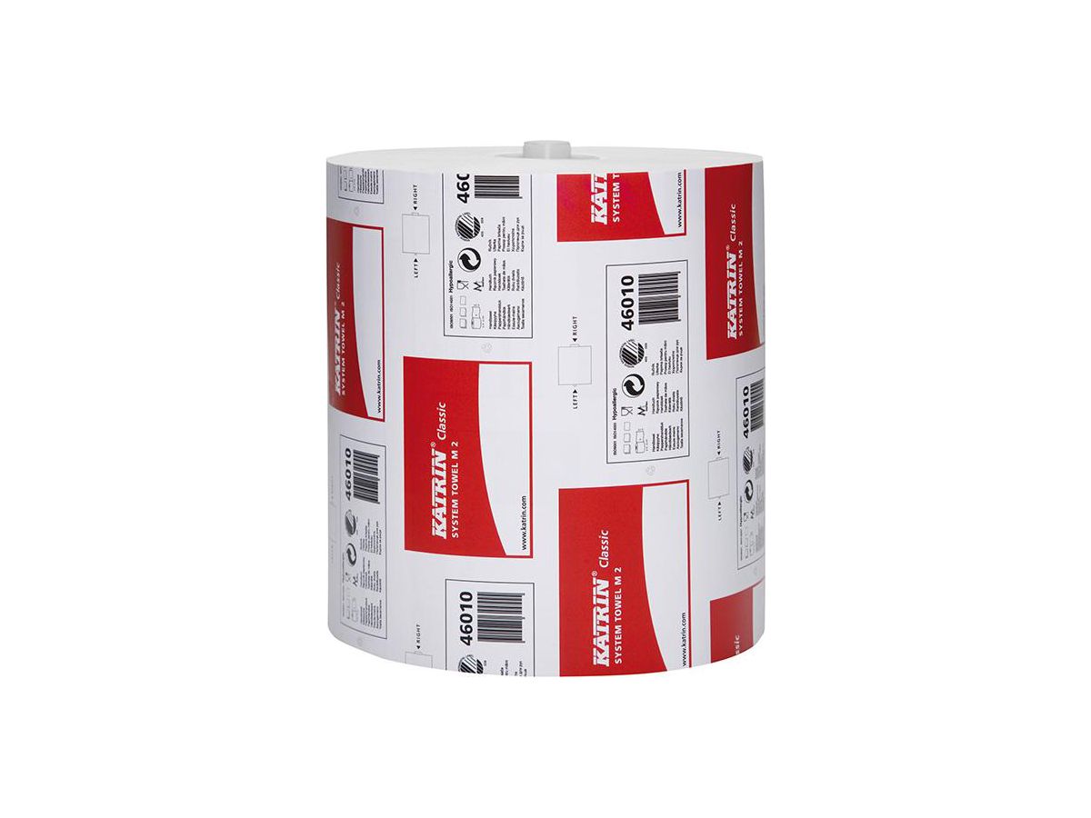 Towel roll 2-ply, bright white width: 210 mm 160mm length