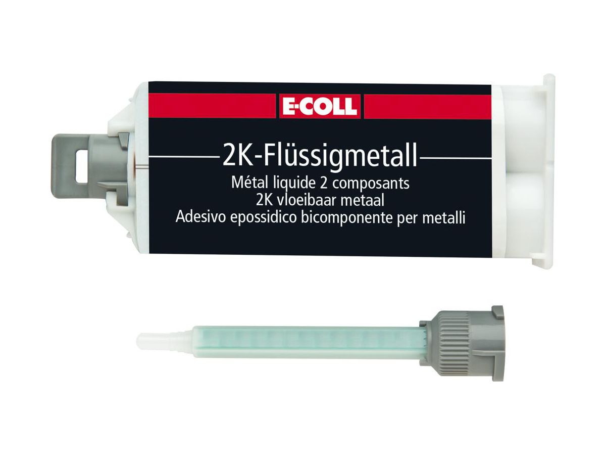 2K-Flüssig-Metall 50ml Kartusche E-COLL