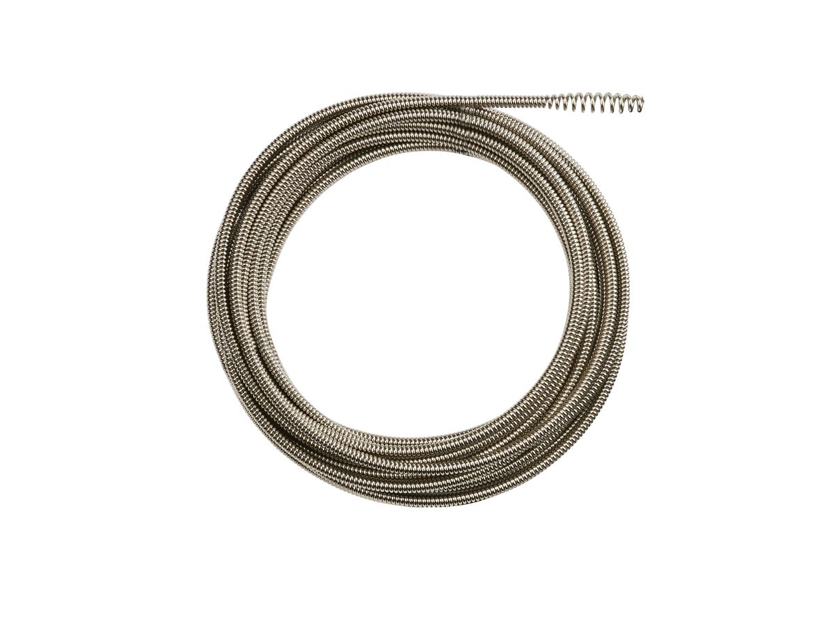 MILWAUKEE Spirale für Akku-Rohrreiniger M18FDCPF 8mmx10,5 m, Keulenkopf