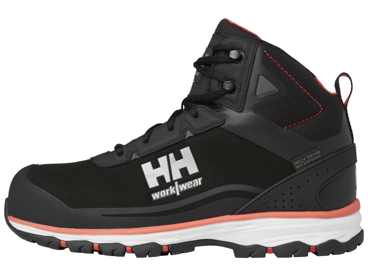 HELLY HANSEN Sicherheits-Schuh 78392 Chelsea Evo, S3 MID Gr. 42 BLACK/ORANGE