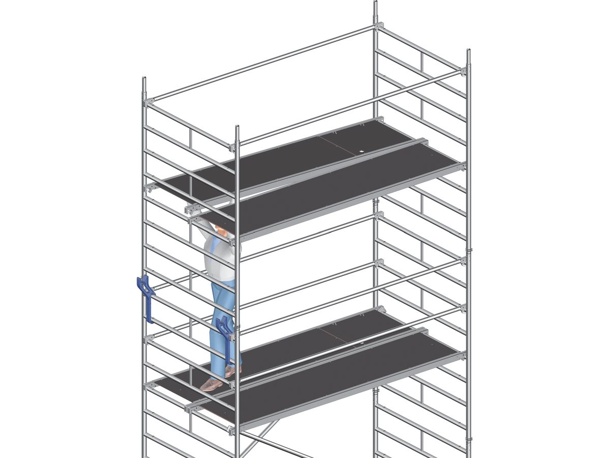 Uni-Breit-Gerüst P2 Arbeitshöhe  5,5m