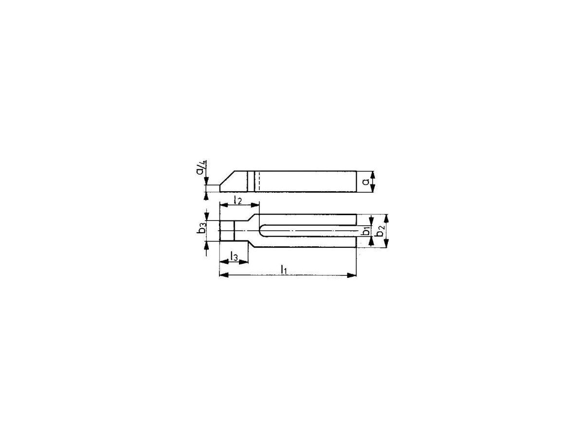 Spanneisen D6315GN AMF