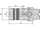 ERICKSON HSK63AHPMC20110M 20MM MILLING CHUCK - HSK63A - BALANCABLE