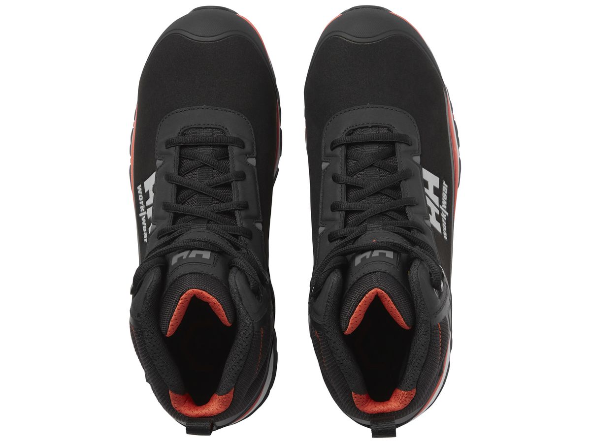 HELLY HANSEN Sicherheits-Schuh 78392 Chelsea Evo, S3 MID Gr. 39 BLACK/ORANGE