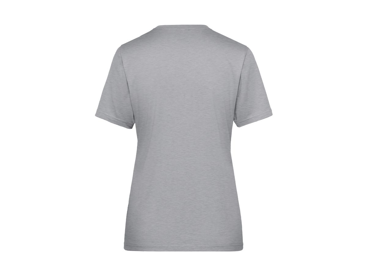 JN Damen Workwear  T-Shirt JN1807 grey-heather, Größe L