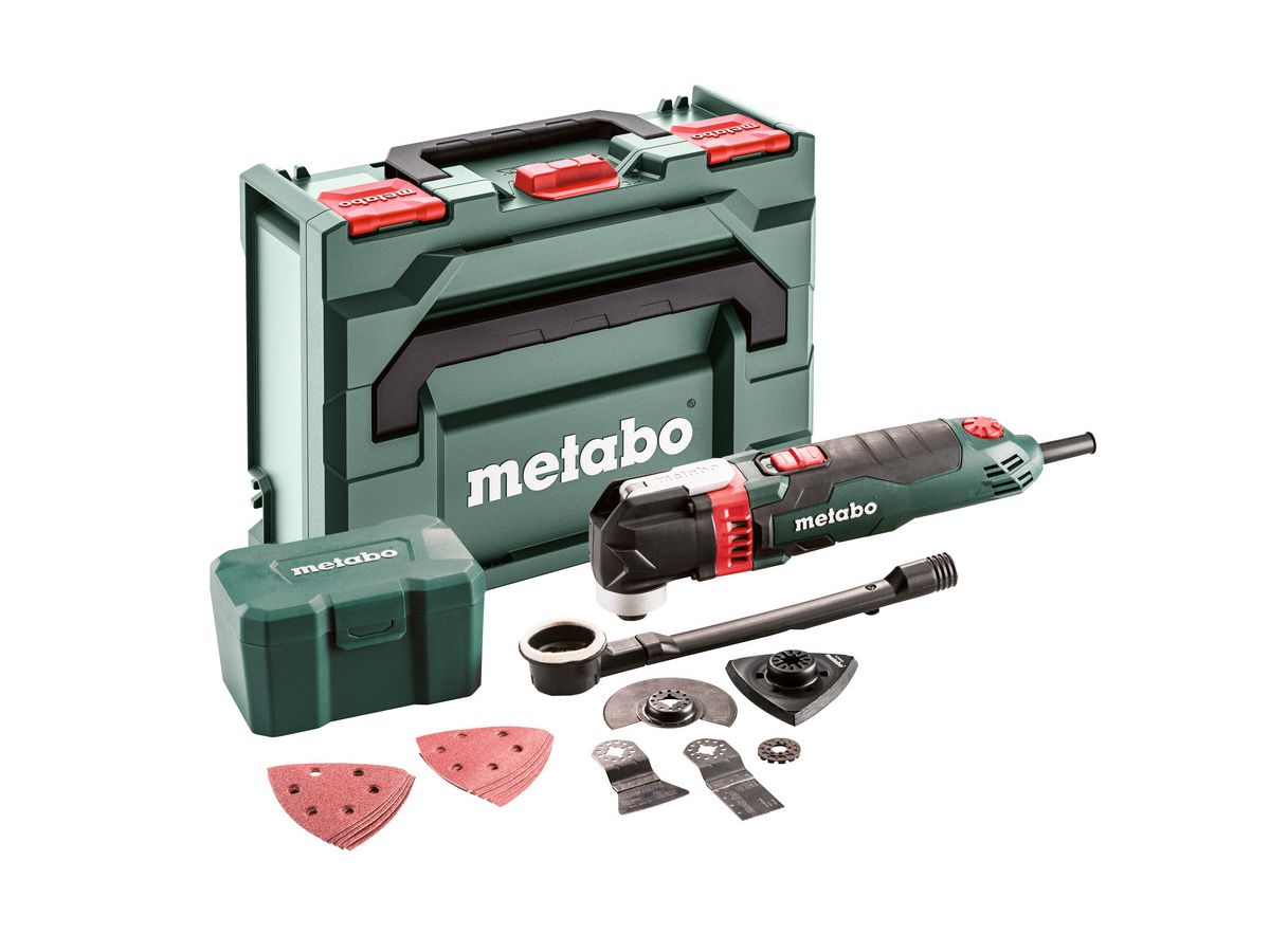 METABO Multitool MT 400 Quick Set Holz in Metabox 145