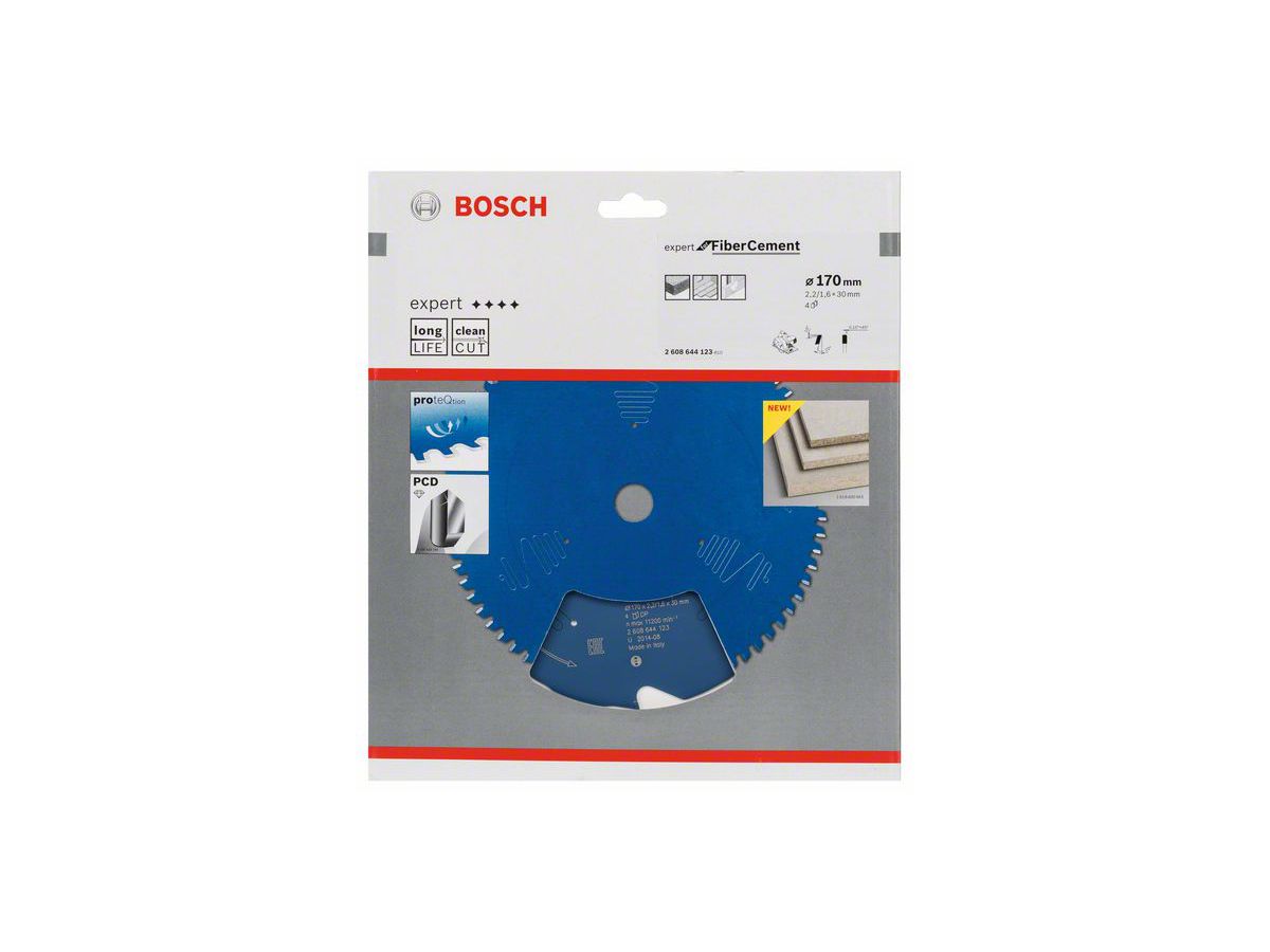 BOSCH Kreissägeblatt Expert for Fiber Cement, 170x30x2,2/1,6 mm, 4 Z