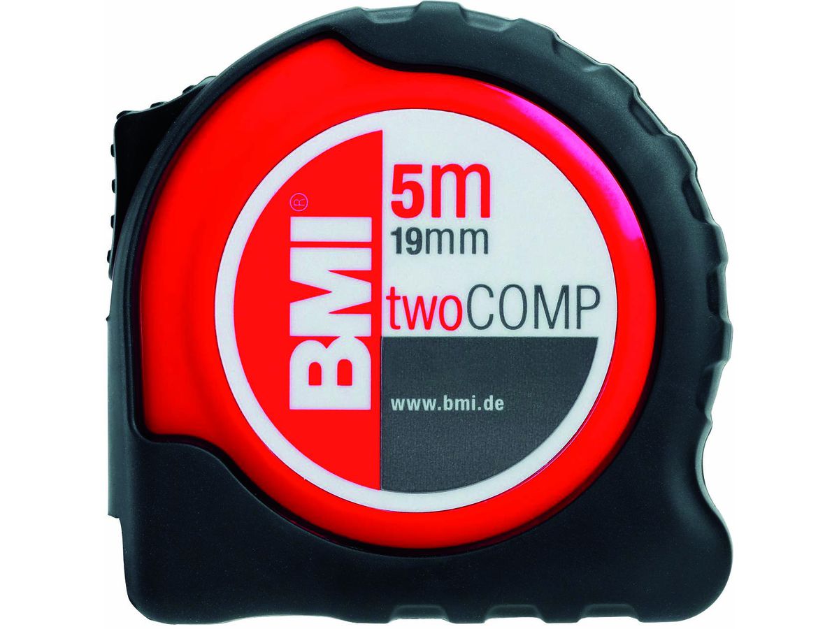 BMI Taschenbandmaß twoCOMP 8 m x 25 mm