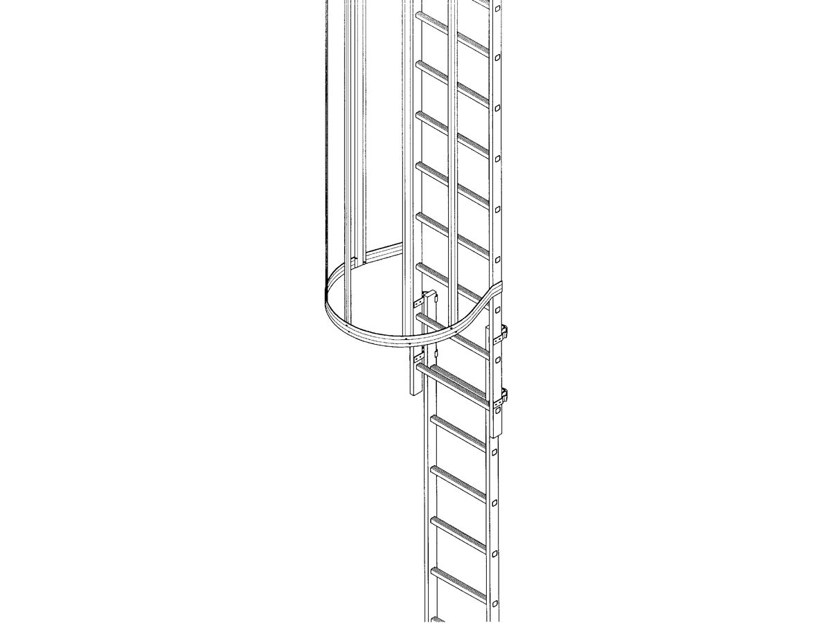 ZARGES Fluchtleiter LM ca. 2,50 m